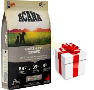 ACANA Light &amp; Fit Dog 6kg + STAIGMENA SUŅIEM