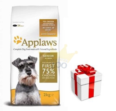 Applaws Dog Senior ar vistas gaļu 7,5kg + DOG STAGE