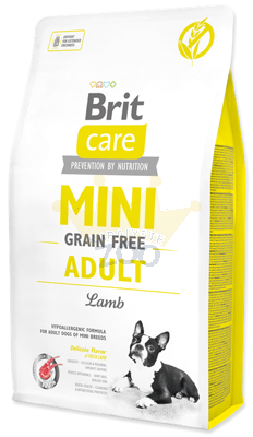 BRIT CARE Mini Grain-Free Adult Lamb 7kg