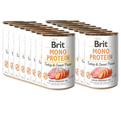 BRIT MONO PROTEIN TURĶIJA & SALAINIE BIETOKĀNI 400g