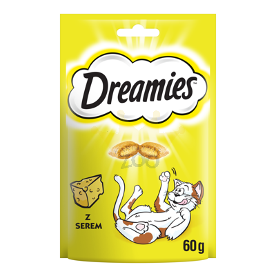 DREAMIES 60g - kaķu kārums ar gardu sieru