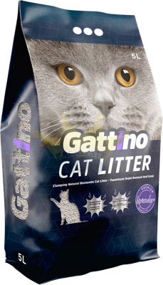 Gattino Lavender Scented Kaķu pakaiši 5L
