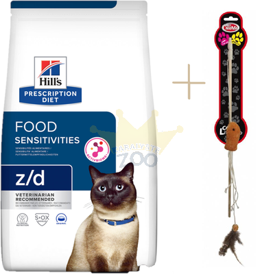 HILL'S PD Prescription Diet Feline z/d Jutīgums pret barību 3kg