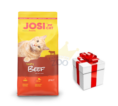 JOSERA JosiCat RIND 10kg + pārsteigums kaķim