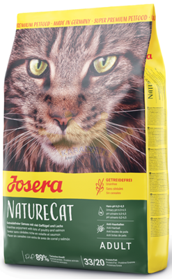 JOSERA Nature Cat 10 kg + pārsteigums kaķim