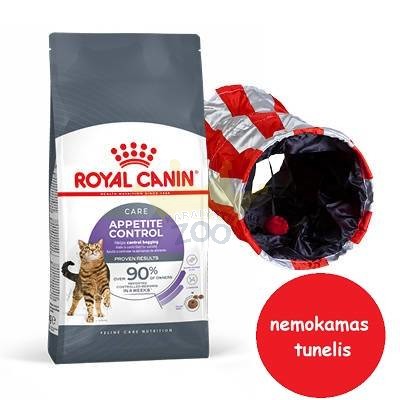 ROYAL CANIN Appetite Control 10kg sausā kaķu barība + ROYAL CANIN Cat Tunnel