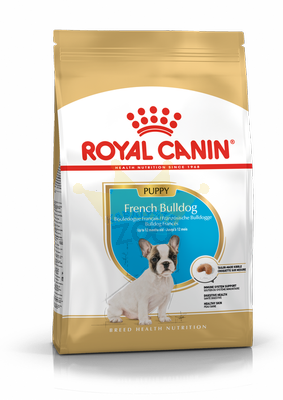 ROYAL CANIN French Bulldog Puppy 10 kg sausā barība kucēniem līdz 12 mēnešu vecumam, franču buldogu šķirnei