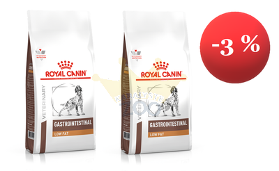 ROYAL CANIN Gastro Intestinal Low Fat LF22 2x12kg -3% atlaide