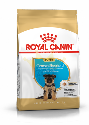 ROYAL CANIN German Shepherd Puppy 12kg sausā barība kucēniem līdz 15 mēnešu vecumam, vācu aitu šķirnes kucēniem