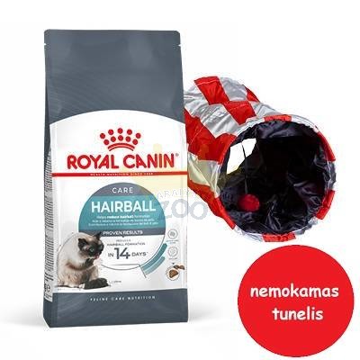 ROYAL CANIN Hairball Care 10kg + ROYAL CANIN Cat Tunnel