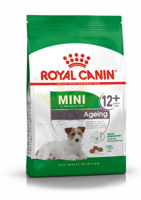 ROYAL CANIN Mini Ageing 12+ 3,5 kg sausā barība pieaugušiem mazo šķirņu dzīvniekiem, kas vecāki par 12 gadiem