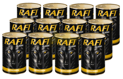 Rafi Classic ar mājputnu gaļu mērcē 12x1240g