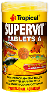 TROPICAL SuperVit tabletes A 250ml 340gab.