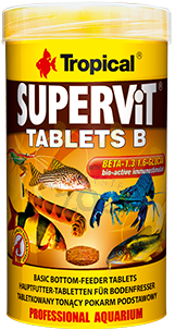 TROPICAL SuperVit tabletes B 250ml 830gab