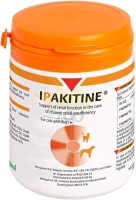 VETOQUINOL Ipakitīns - vitamīnu preparāts nieru darbības atbalstam 180g